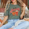 Simply Sage Market Women's Tis The Season Pumpkin Short Sleeve Garment Dyed Tee - 2 of 4