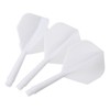 Unique Bargains Plastic Durable Integrated Dart Shaft Flight Set 6 Pcs - 4 of 4
