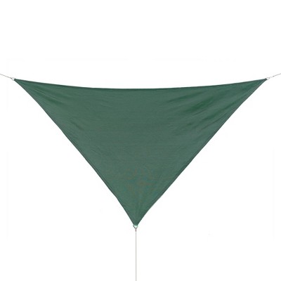 Coolhaven Shade Sail Kit - Heritage Green - Triangle 12' - Coolaroo