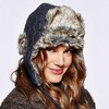 Cable Knit Winter Hat w/ Faux Fur_Nirvanna Designs - 2 of 4