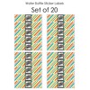 Big Dot of Happiness Still Got Class - High School Reunion Party Water Bottle Sticker Labels - Set of 20 - 3 of 4