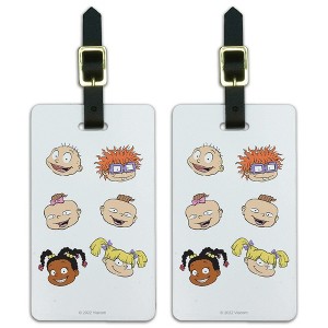 Rugrats Character Heads Luggage ID Tags Set of 2 - 1 of 4