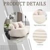 Runesay Beige Bean Bag sofa Lazy Sofa for Adults and Kids - 3 of 4