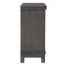 Epinay Traditional Carved Cabinet: Magnetic Closure, Fixed Shelf, Rubberwood Frame - Powell - 4 of 4