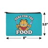 Garfield Here For The Food Makeup Cosmetic Bag Organizer Pouch - 4 of 4