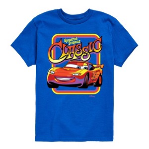 Boys' - Disney - Radiator Springs Classic Lightning McQueen Short Sleeve Graphic T-Shirt - 1 of 4