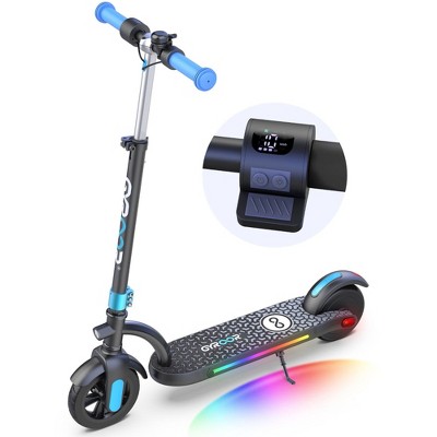 Mastgoal Electric Scooter for Kids,180W Motor 10mph Speed Electric Scooter with Adjustable Handlebar and LED Lights