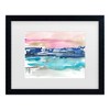 Trademark Fine Art Jennifer Goldberger Indigo Sunset I Matted Framed Art - 2 of 4
