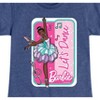 Girls' - Barbie - Lets Dance Fitted Short Sleeve Graphic T-Shirt - 2 of 4