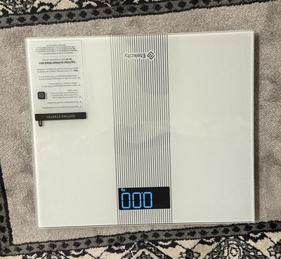 Etekcity 550 Pound Digital Body Weight Scale White : Target