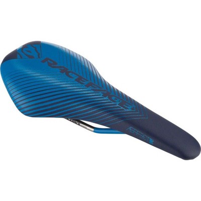 blue bike saddle