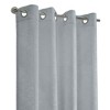 Habitat Boucle Sheer Premium Stylish and Functional Grommet Curtain Panel Light Grey - image 3 of 4