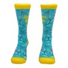 Crazy Dog T-Shirts Women's Awesome Teacher Socks Funny School Teacher Instructor Apprecation Graphic Footwear - 3 of 4