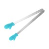 Unique Bargains Stainless Steel Tiny Gloves Shape Cooking Kitchen Food Tongs - 3 of 4