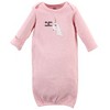 Luvable Friends Infant Girl Cotton Gowns, Unicorn, Preemie/Newborn - image 2 of 4