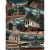 Manual Woodworks and Weavers Charleston Cityscape Throw Blanket – 68-Inch Woven Tapestry - 2 of 3