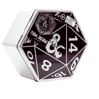 Paladone Products Ltd. Dungeons & Dragons 20-Sided Die-Shaped 750 Piece Jigsaw Puzzle