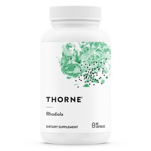 Thorne Rhodiola - Botanical Supplement for Stress Relief - Enhances Sleep, and Mental Focus - 60 Capsules - 1 of 4