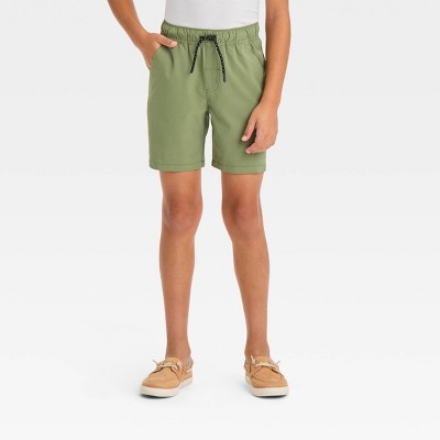 Halfboy layered cotton shorts - Neutrals