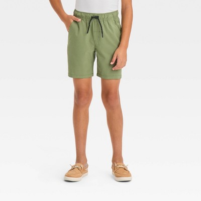 Halfboy layered cotton shorts - Neutrals