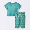Baby Boys' 2pc Plus Graphic T-Shirt & Gauze Pants Set - Cloud Island™ Blue - 2 of 4
