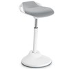 SONGMICS Standing Desk Chair, Adjustable Ergonomic Standing Stool,Swivel Sitting Balance Chair, Anti-Slip Bottom Pad - 2 of 4