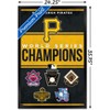 Trends International MLB Pittsburgh Pirates - Champions 23 Framed Wall Poster Prints - 3 of 4