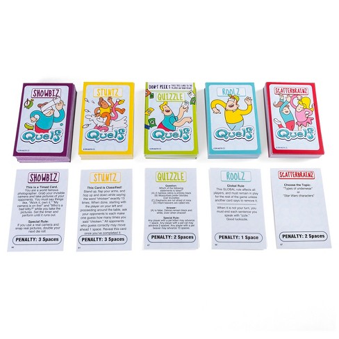 Quelf Board Game Characters