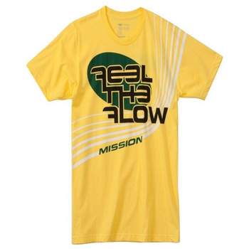 Mission Feel the Flow Senior Short Sleeve Tee Shirt, Medium