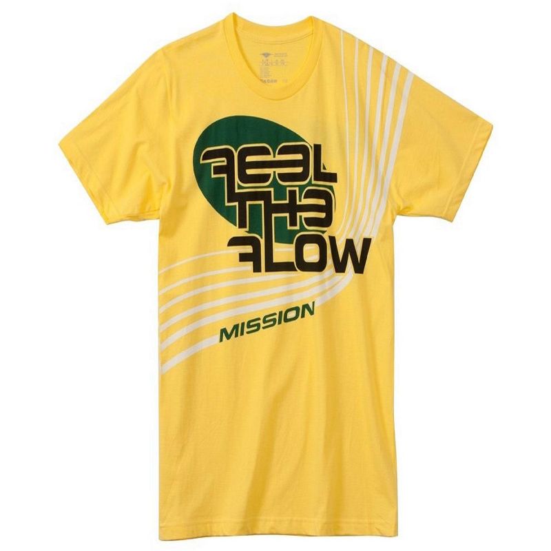Mission Feel the Flow Senior Short Sleeve Tee Shirt, Medium, 1 of 4