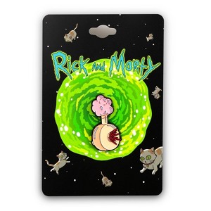 SalesOne LLC Rick and Morty Plumbus Pin | Official Rick & Morty Enamel Collector Series Pin - 1 of 4