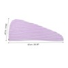 Unique Bargains Water-absorbent Wave Pattern Hair Towel 1 Pc - 2 of 4