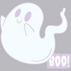 Men's Design By Humans Boo Cute Ghost Halloween cute design By BoogieCreates Tank Top - 2 of 4