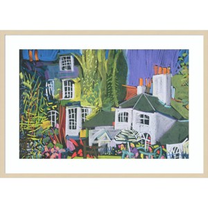 41" x 29" Time for Tea Herb Garden in Greenwich Park by Frances Treanor: Giclee Food & Drink Wall Decor - Amanti Art - 1 of 4