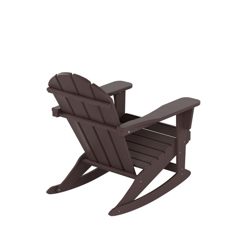 WestinTrends  Outdoor Patio Porch Rocking Adirondack Chair, 5 of 7