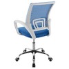 Lyngins Ergonomic Office Chair with Breathable Mesh & Chrome Base, Height-Adjustable, Home Office Desk Chair for Professional & Home Use - 2 of 4