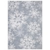 Christmas Washable Rug Area Rugs for Living Room Snowflake Non Slip Throw Rugs Modern Large Rugs for Bedroom Low Pile Soft Non Shedding Carpet - 2 of 4