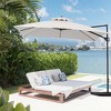 Hyleory 10ft Quadrate Double-Layered Polyester Patio Umbrella - Durable Polyester Canopy - 2 of 4