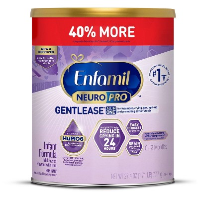 Enfamil NeuroPro Gentlease Powder Infant Formula - 27.4oz