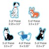 Big Dot of Happiness Pawty Like a Puppy - DIY Shaped Dog Baby Shower or Birthday Party Cut-Outs - 24 Count - 2 of 4