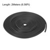 Unique Bargains Rubber Round Soundproof Insulation DIY Warehouse Weather Seal Strip - 3 of 4