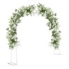 Garden Arch Trellis for Climbing Plants,9.8'x7.2' Metal Garden Arbor with Base,Outdoor Metal Wedding Arches for Party Decoration - 3 of 4