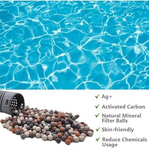 Akoasm 3-Pack Silver Ion Filter Cartridges for Hot Tubs-Gray - 1 of 4