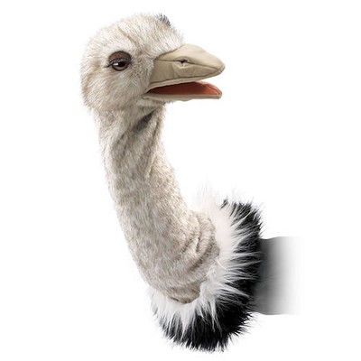 Folkmanis Ostrich Stage Puppet by Folkmanis