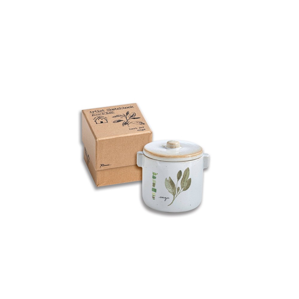 Photos - Other Decoration Rosanna Porcelain Farm To Table Sage Herb Jar  