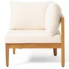 Maggift Patio Seating Sets Outdoor, Featuring Unique Design, Ideal for Chats, Perfect for Gardens, Living Spaces, Beige, 80"*80"*24.75" - 3 of 4