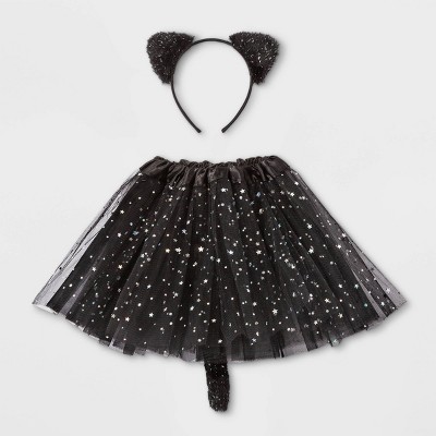 Toddler Girls' Halloween Cat Tutu Dress-Up Set - Cat & Jack™