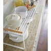 Yamazaki Home - Countertop Wire Shelf - Steel + Wood - 4 of 4