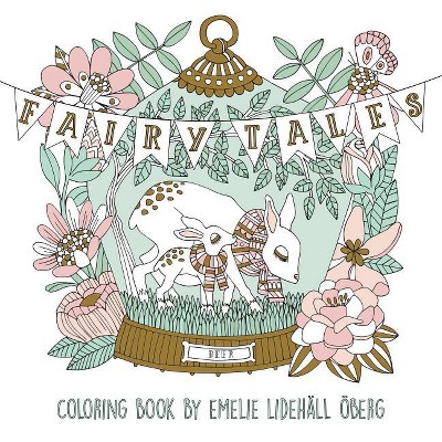 Fairy Tales Coloring Book - (Maria Trolle) (Paperback)