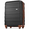 BEAFUP Set of 3 Luggage ABS,Hardshell Hardside Lightweight Durable Suitcase sets,Spinner Wheels Suitcase with TSA Lock 20''24''28'' - 2 of 4